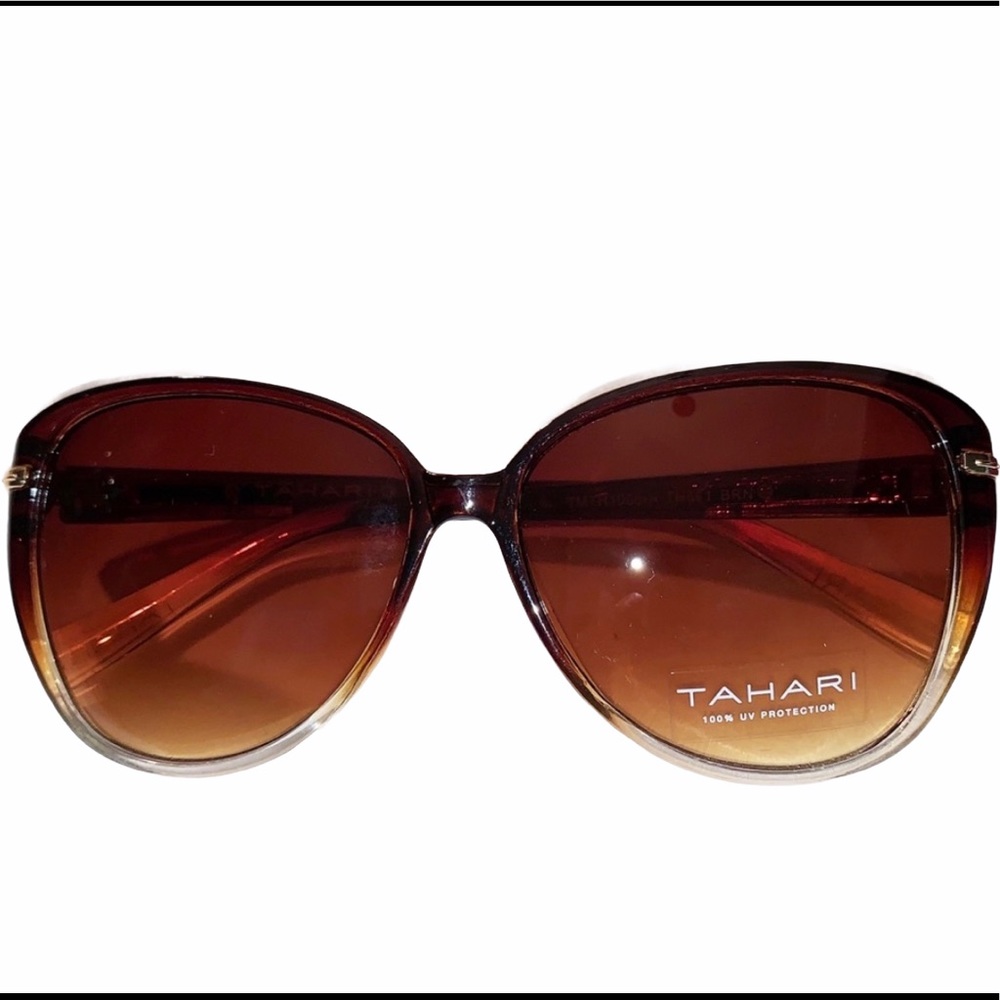 TAHARI TH 601 Tortoise Butterfly Sunglasses